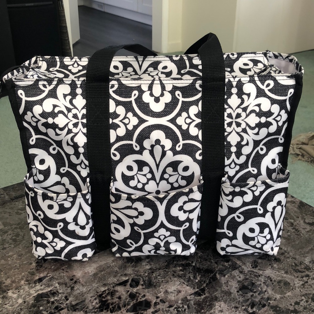 Thirty-one zip top organizing utility tote